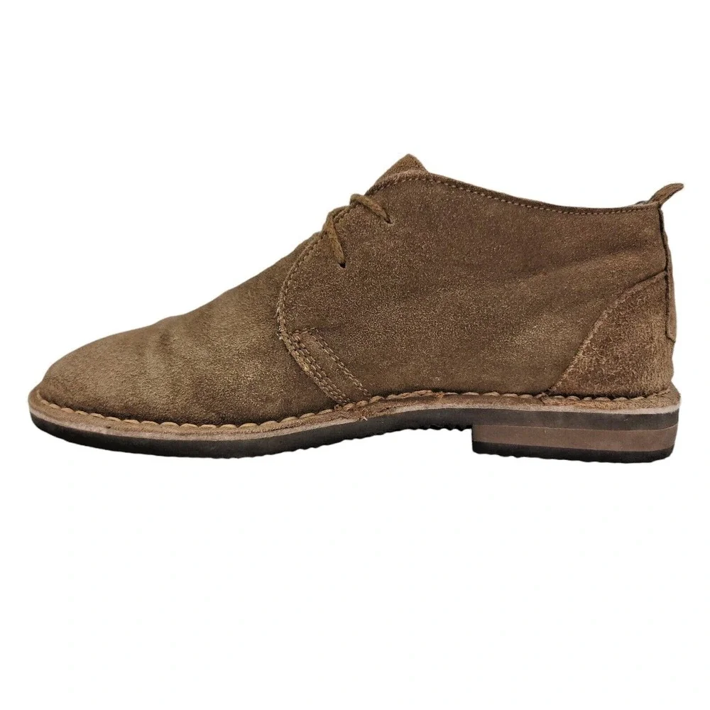 Gotcha Phoenix Men's Brown 90s Leather Chukka Boots Ankle Casual Shoes Size 10.5